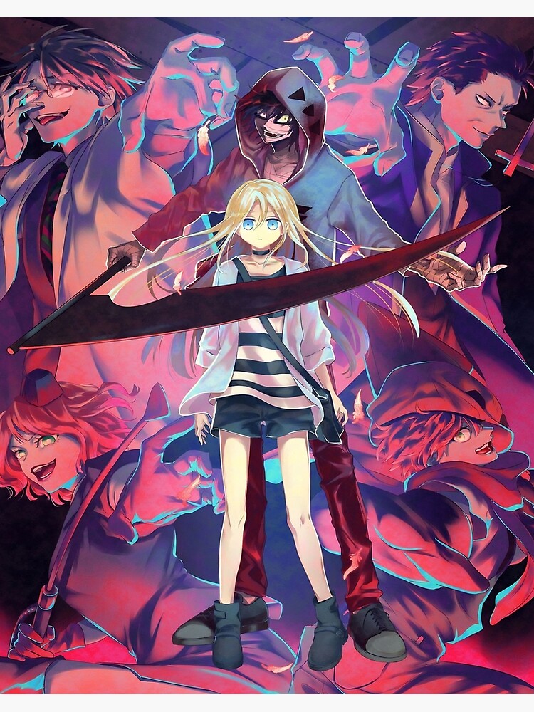 rachel gardner - angels of death - Satsuriku no Tenshi | Art Board Print