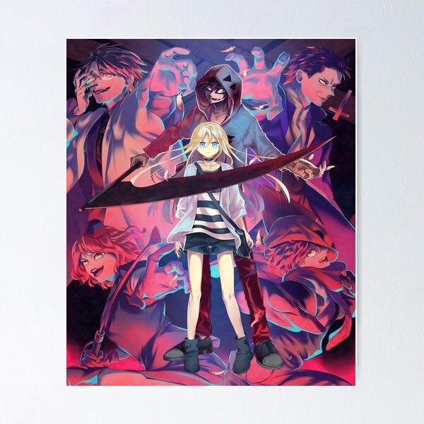  ePanda Anime Angels of Death Poster Wall Decor Art Print,Set of  8 pcs,11.5x16.5 inches: Posters & Prints