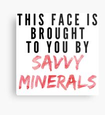 Savvy Mineralien Metallbild
