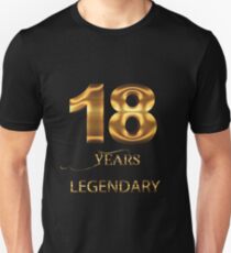 18. Geburtstag Unisex T-Shirt