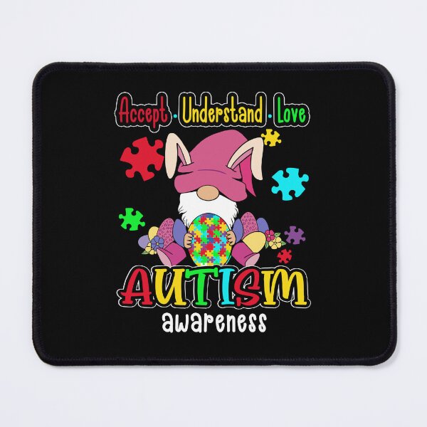 Item preview, Accept Understand Love Gnome Autism Awareness Easter Day designed and sold by assumrapplv.