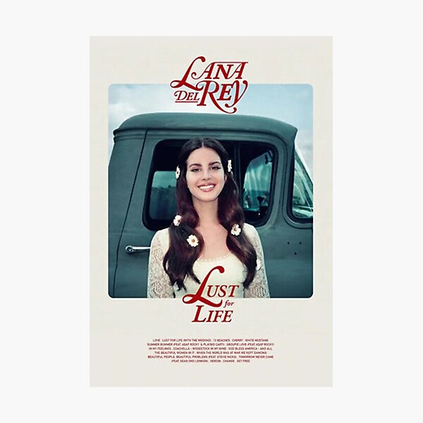 Minimalist Lust For Life Photographic Print