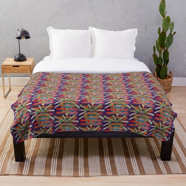 Hexagram 14: Ta Yu (Wealth) Throw Blanket