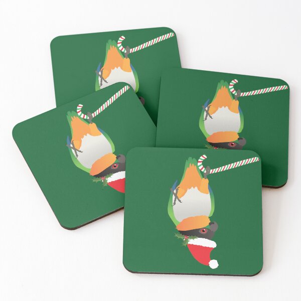 Item preview, A cute Christmas black headed caique designed and sold by Bwiselizzy.