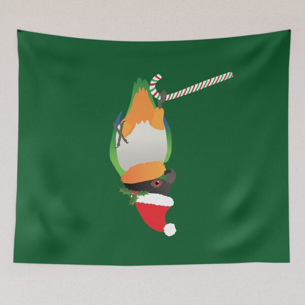 Item preview, A cute Christmas black headed caique designed and sold by Bwiselizzy.