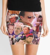 Steve Buscemi Galaxy Collage Mini Skirt