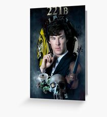 Sherlock Greeting Card