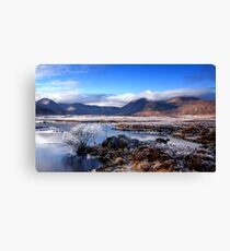 Lochan na h-Achlaise - Black Mount 3a Canvas Print