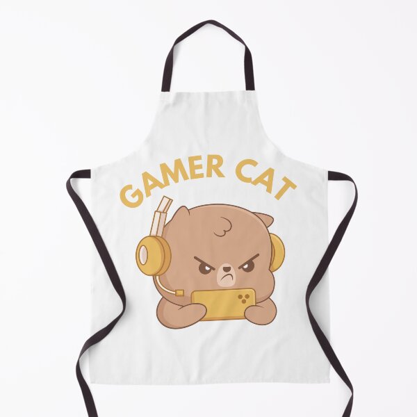 Item preview, Gamer cat cute classic t-shirt designed and sold by OneDayCollected.