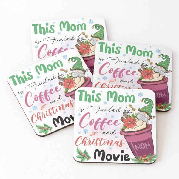 Item preview, this mom is fueled by coffee and christmas movie designed and sold by vuhieustore.