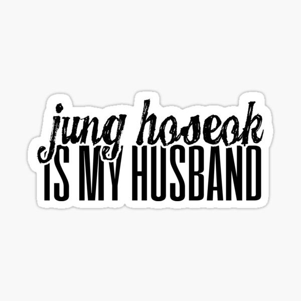 Artikel-Vorschau von Jung Hoseok ist mein Ehemann, designt und verkauft von kpopl.