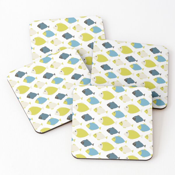 Item preview, Cute cartoon fish pattern designed and sold by Eridanka.