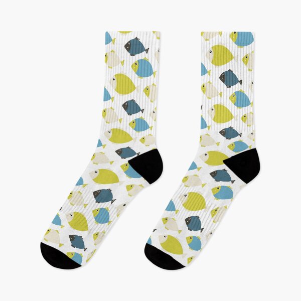 Item preview, Cute cartoon fish pattern designed and sold by Eridanka.
