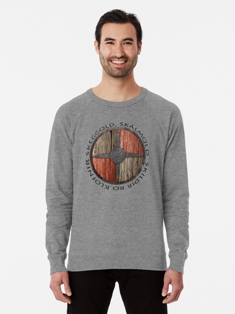 Sweatshirt Leger Skeggǫld Skalmǫld Skildir Ro Klofnir Citation De Vikings Floki Par Daviujin Redbubble