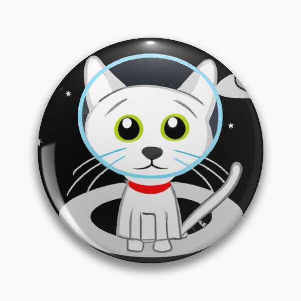 Item preview, Kitten astronaut in space designed and sold by AI-Max.