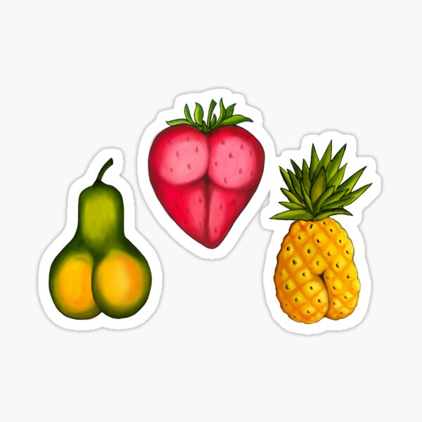 Copy of Sexy fruits Glossy Sticker
