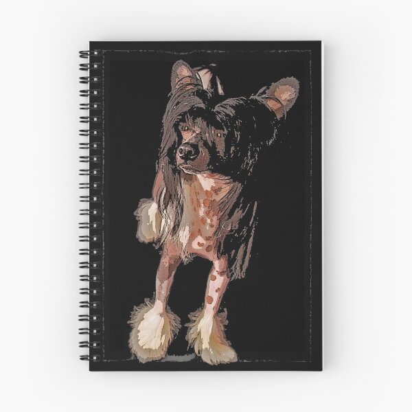 Item preview, Chinese Crested black white hairless designed and sold by Batiste.