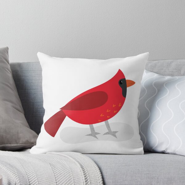 Item preview, Cardinal - cute backyard bird designed and sold by Shiny Happy World.