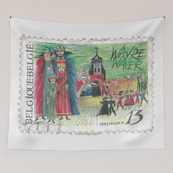 Item preview, Vintage 1987 Belgium Stamp designed and sold by yousufi.