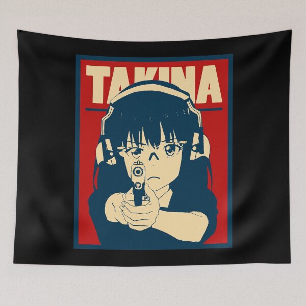 Item preview, Takina Inoue Red Blue designed and sold by giantshoot.