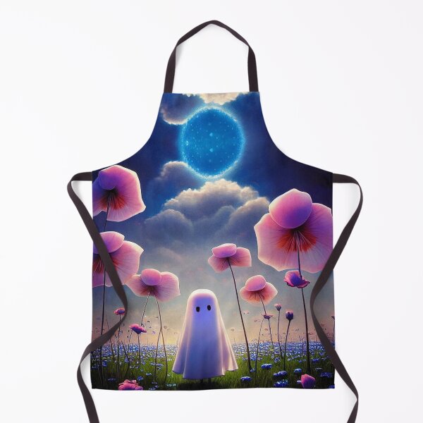 Item preview, Ghost at Moonlit Night - Magical garden designed and sold by TeeARTHY.