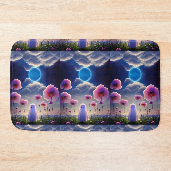 Item preview, Ghost at Moonlit Night - Magical garden designed and sold by TeeARTHY.