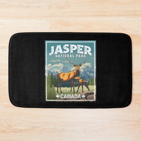 Item preview, Jasper National Park Deer Vintage Look designed and sold by MarkusShirts.