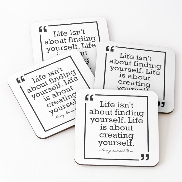 Item preview, George Bernard Shaw Quote designed and sold by JackCurtis1991.