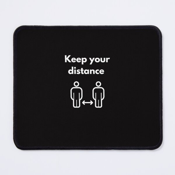 Item preview, Keep your distance black classic t-shirt designed and sold by OneDayCollected.