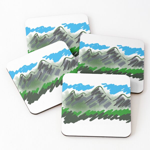 Item preview, Mountain View  designed and sold by OneDrawingGirl.