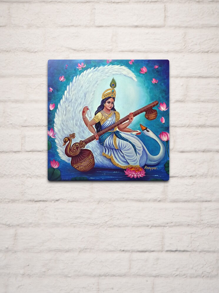 How to Sketch & Colour Goddess Saraswati Devi easy || #SaraswatiMata ||  2019 #drawing - YouTube | Saraswati mata, Saraswati devi, Colorful drawings