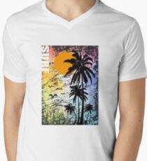 BEACH AND SURF Men's V-Neck T-Shirt