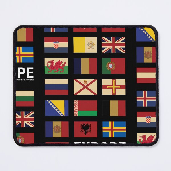 Item preview, Europe Country Flags Set designed and sold by KewaleeTee.