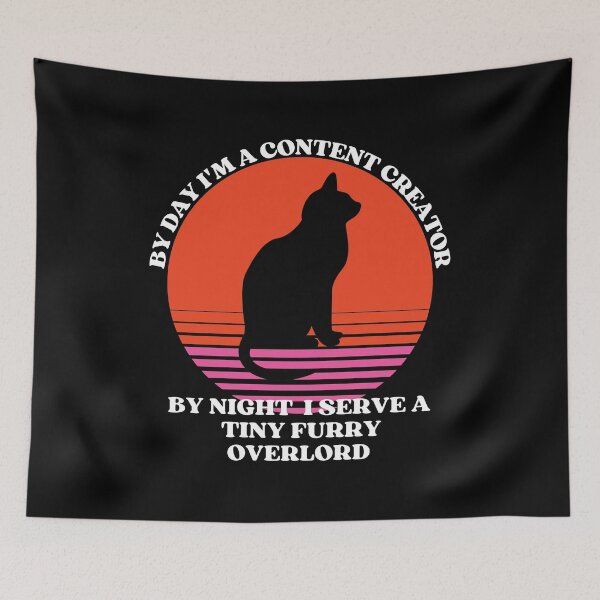 Item preview, CONTENT CREATOR Serves Tiny Furry Overlord designed and sold by McThingummy.