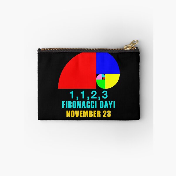 Item preview, Fibonacci Day, 1,1,2,3, November 23   designed and sold by SymbolGrafix.