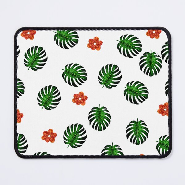 Item preview, Lovely pattern with red flower and green leaves designed and sold by KushanXs.
