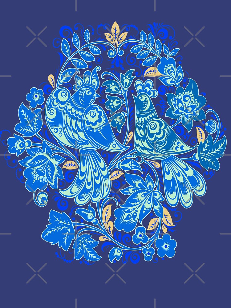 Rosemaling Folk Art 2 by Gypsykiss