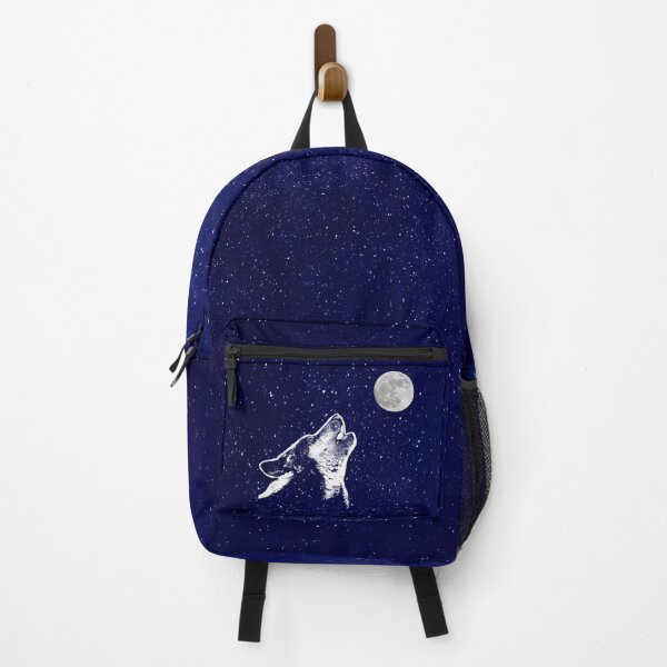 Item preview, A WOLF HOWLING AT THE MOON - WOLVES AND WILD DOGS designed and sold by Danicus666.