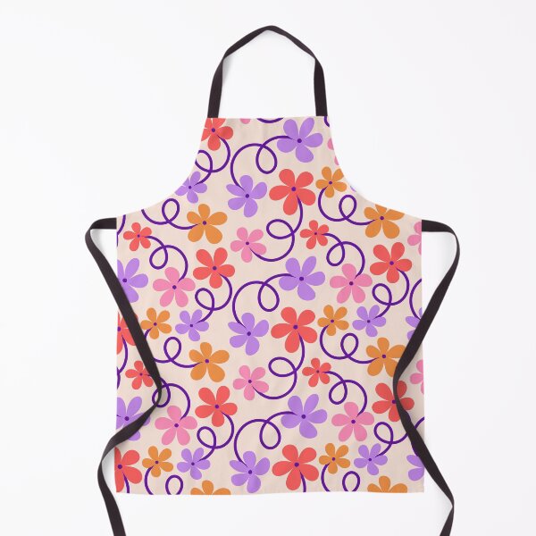 Item preview, Fun Loopy Floral Pattern designed and sold by EliveraDesigns.