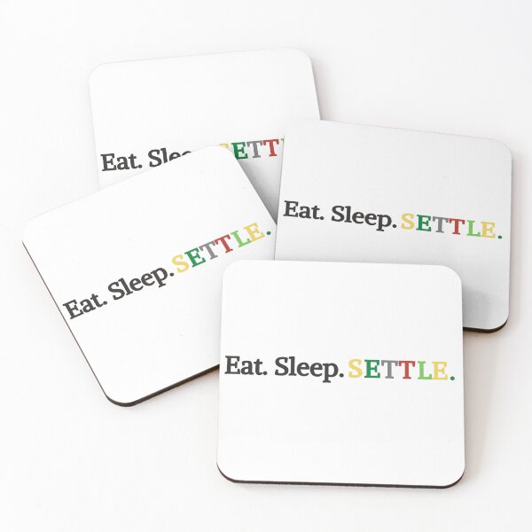 Item preview, Eat. Sleep. Settle. designed and sold by gamenighttees.