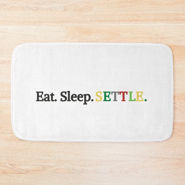 Item preview, Eat. Sleep. Settle. designed and sold by gamenighttees.