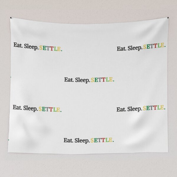 Item preview, Eat. Sleep. Settle. designed and sold by gamenighttees.