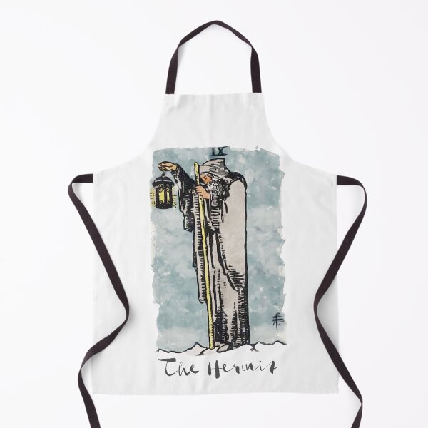 Item preview, The Hermit Major Arcana RWS Tarot Card Painting designed and sold by ApolloTarot.