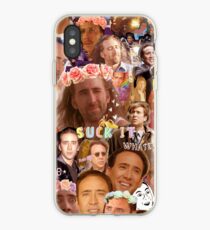 Vinilo o funda para iPhone Nic Cage Collage