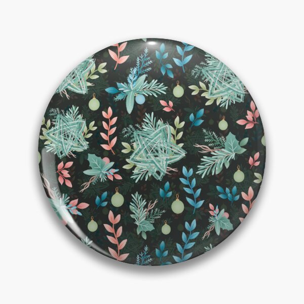 Item preview, verde, navidad, decoraciones, seamless, patrón designed and sold by CrossVersion.