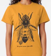 Honey Bee - Vintage Scientific Illustration Classic T-Shirt