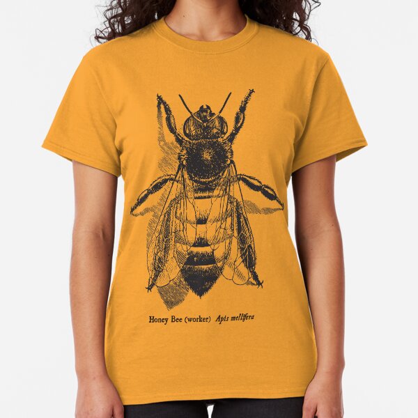 Honey Bee - Vintage Scientific Illustration Classic T-Shirt