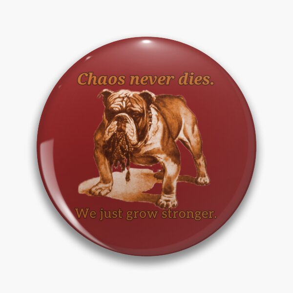 Item preview, How to deal with failure(Chaos never dies we just grow stronger ,cool bulldog staring design) designed and sold by JIMMYKIVUTI.