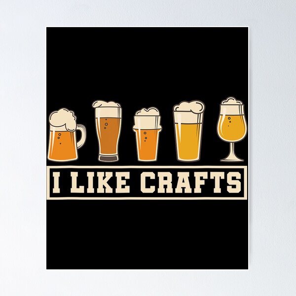 Item preview, I Like Crafts Craft Beer designed and sold by eminentjournal9.