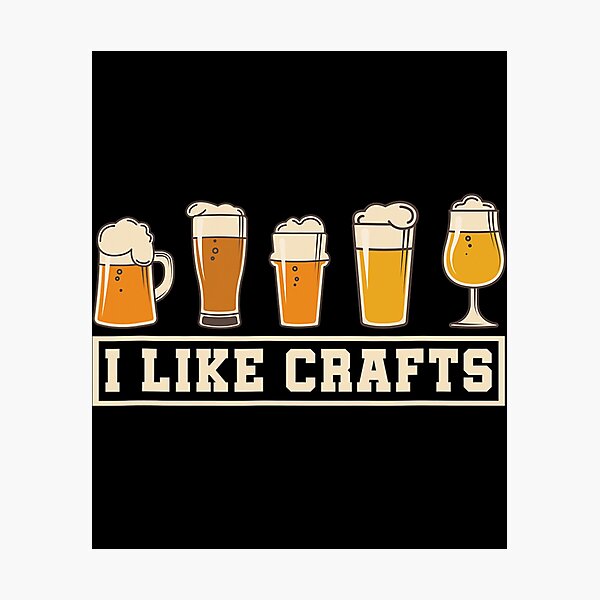 Item preview, I Like Crafts Craft Beer designed and sold by eminentjournal9.